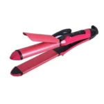 2 In 1 Hair Straightener And Curler Machine For Women  Curl  Straight Hair Iron