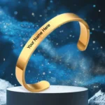 Golden Bracelet Rakhi Gift Bracelet (1 Pc) - Image 2