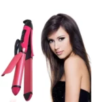 2 In 1 Hair Straightener And Curler Machine For Women  Curl  Straight Hair Iron - Image 3