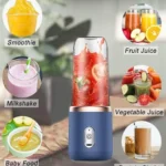 Portable Small Juicer Blender With Extra Jar / Cup (2 Pc Set)