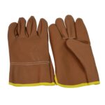 Gloves Gardening Gloves For Men Women Leather Gloves Heavy Duty Gloves (1 Pair) - Image 4
