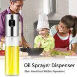 Oil Sprayer Dispenser Oil Versatile Glass Spray Bottle For Cooking  Multi Use Bottle - Image 5