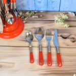 Luxury Cutlery Set For Dining Table Stainless Steel 26-piece Set With Stand - Image 4