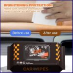 Car Dashboard Scratch Remover Tissue (80 Pcs Set) - Image 2
